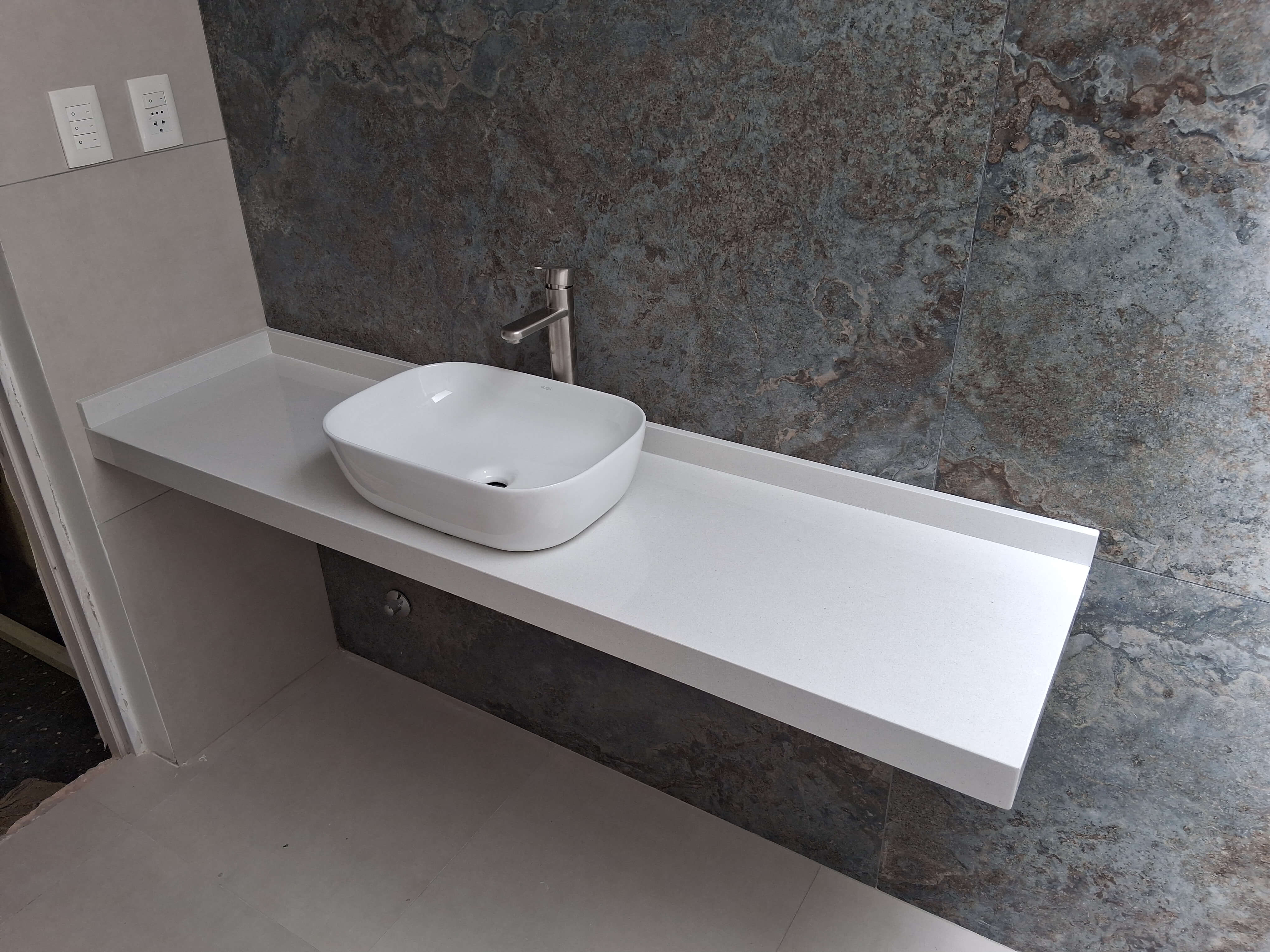 Mueble doble de baño